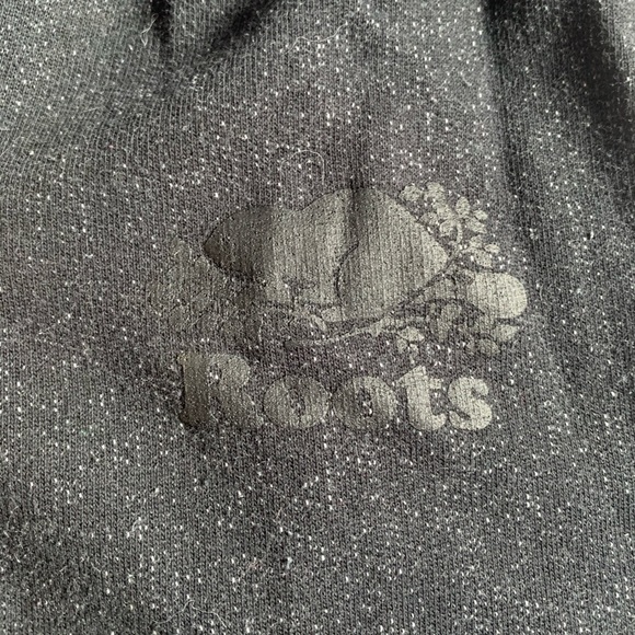 Roots black salt and pepper sweatpants - Picture 2 of 3
